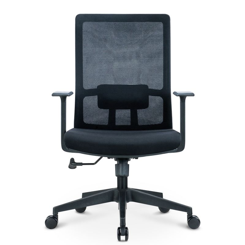 Регулируемая роскошная поясничная спинка Ergonomic Executive Swivel Computer Desk Mid-back Офисные стулья Мебель