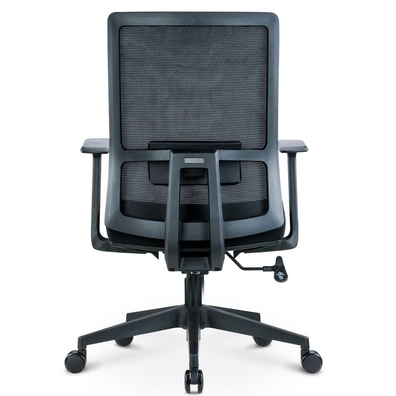 Регулируемая роскошная поясничная спинка Ergonomic Executive Swivel Computer Desk Mid-back Офисные стулья Мебель
