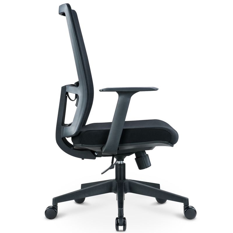 Регулируемая роскошная поясничная спинка Ergonomic Executive Swivel Computer Desk Mid-back Офисные стулья Мебель