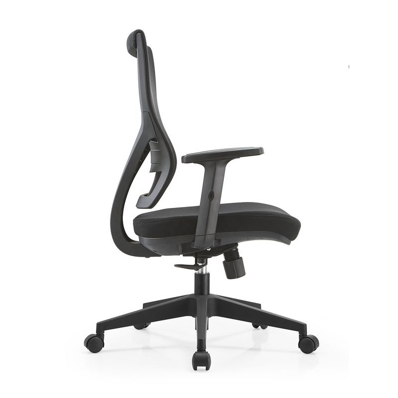 Foshan Black Swivel Fabric Mesh Executive Office Chairs for Home Office 650*580*960-1060 мм