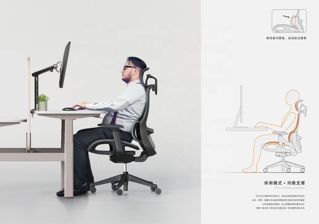 Full Mesh Boss Chair с механизмом Donati Роскошная современная офисная мебель Пройти тест BIFMA