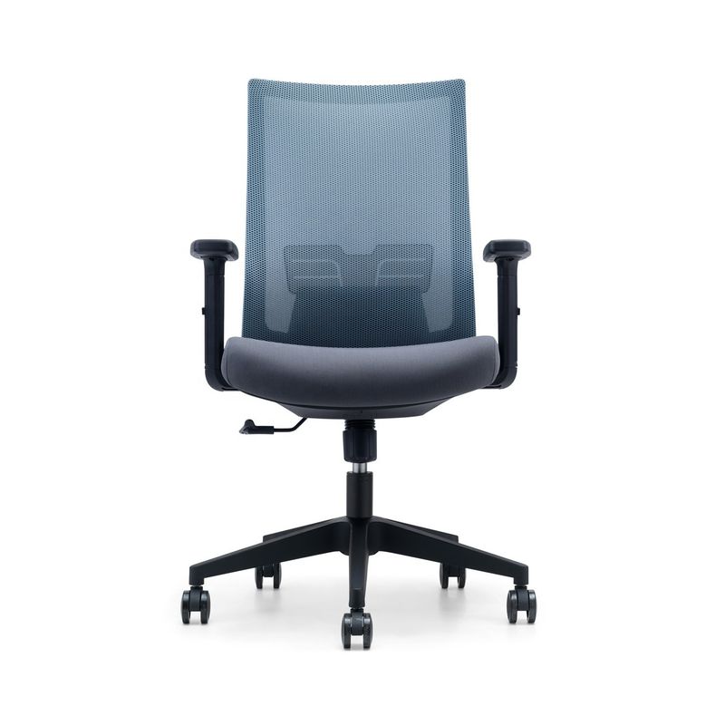 Modern Design Style Fabric Mid-back Mesh Office Executive Chair with 2D Arm Эргономичный