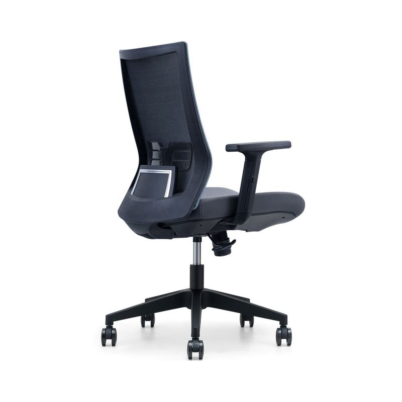 Modern Design Style Fabric Mid-back Mesh Office Executive Chair with 2D Arm Эргономичный