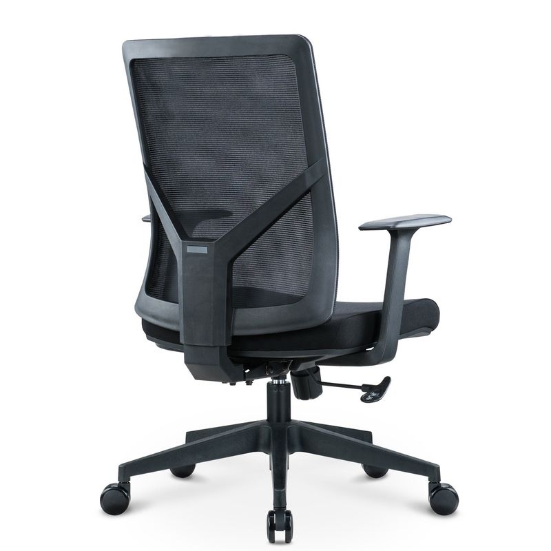 Бесплатное отправление образца Cadeira Mesh Mid-Back Swivel Adjustable Task Chair для офиса