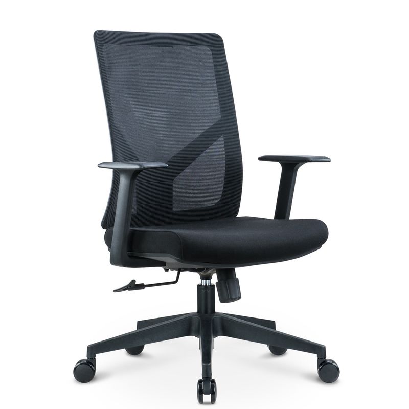 Бесплатное отправление образца Cadeira Mesh Mid-Back Swivel Adjustable Task Chair для офиса