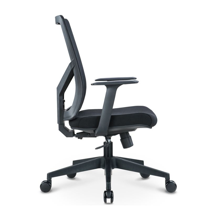 Бесплатное отправление образца Cadeira Mesh Mid-Back Swivel Adjustable Task Chair для офиса