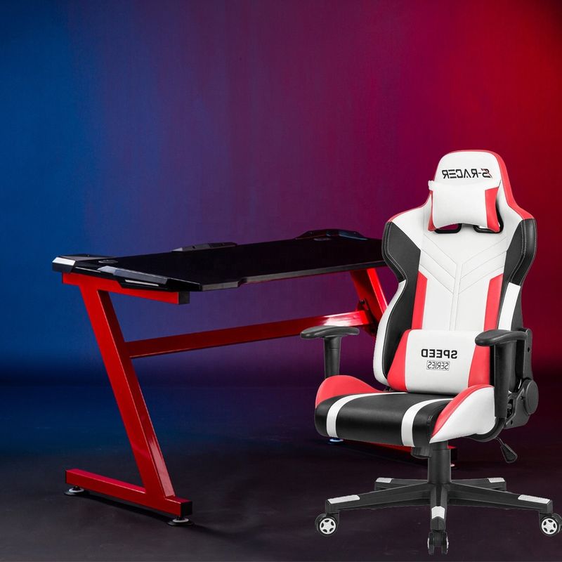 Удобный PU кожаный индивидуальный массаж Y-SEATER Офисный игровой стул для компьютерного геймера