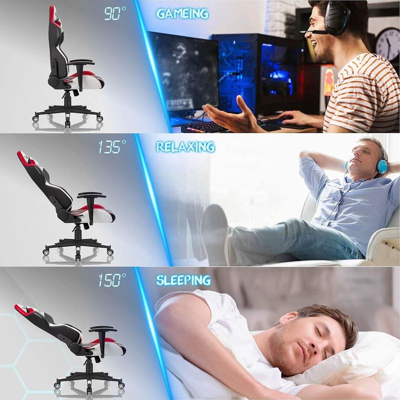 Удобный PU кожаный индивидуальный массаж Y-SEATER Офисный игровой стул для компьютерного геймера