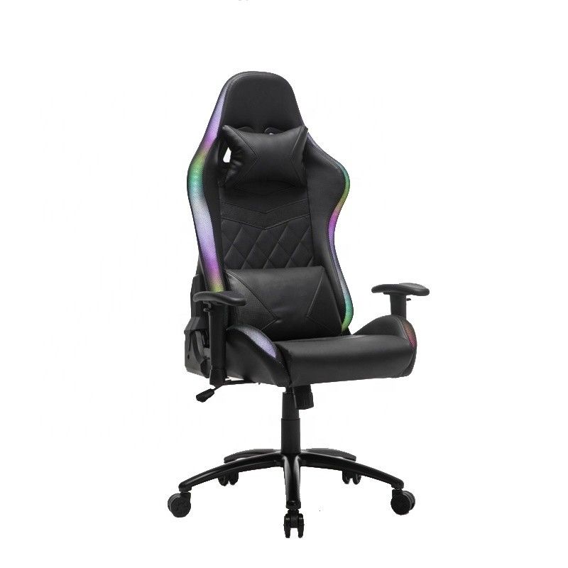 Y-SEATER Executive Chair RGB LED Light PU Leather Racing Gamer Chair с игровой лампой