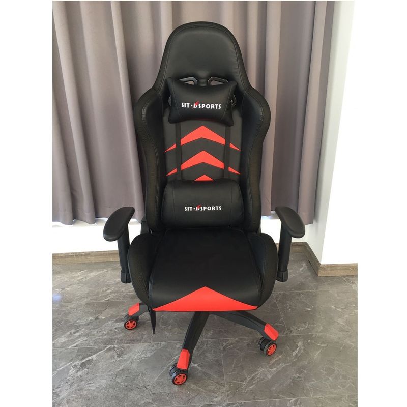 Промышленный стиль HCYZ RGB светодиодный компьютерный стул Executive Gaming Chair с PU кожей