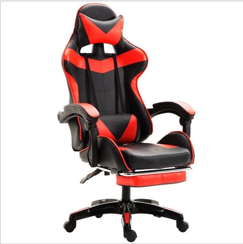 Металлический Тип Железный E-Sports Стул Удобный PU Кожаный Игровой Стул Для Профессионалов