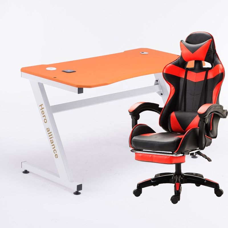 Металлический Тип Железный E-Sports Стул Удобный PU Кожаный Игровой Стул Для Профессионалов